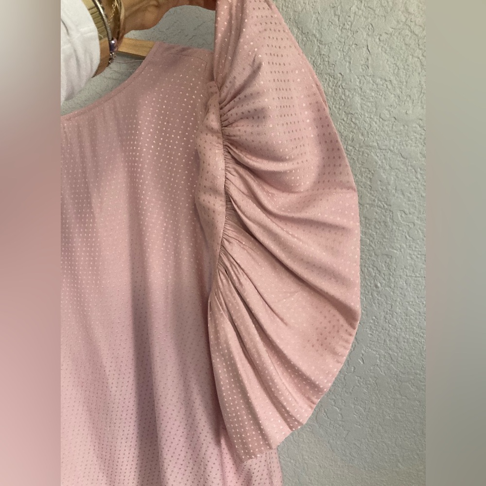 CeCe Blouse - NWT - Ruffle Sleeves - XL - Picture 11 of 16